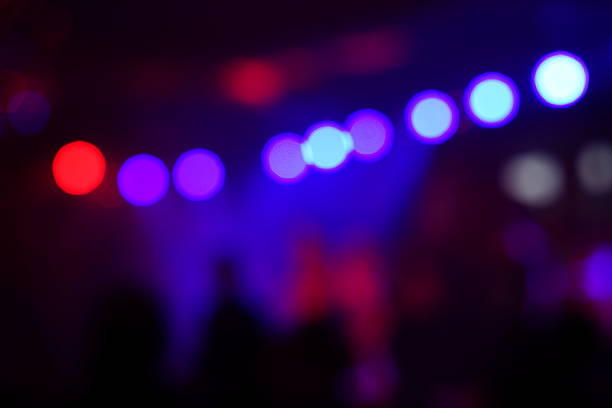 istock Defocused entertainment concert lighting on stage 638474698