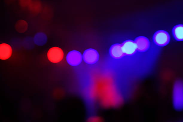 istock Defocused entertainment concert lighting on stage 638474796