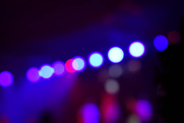 istock Defocused entertainment concert lighting on stage 638475076