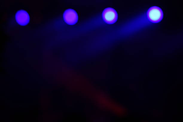 istock Defocused entertainment concert lighting on stage 638476290