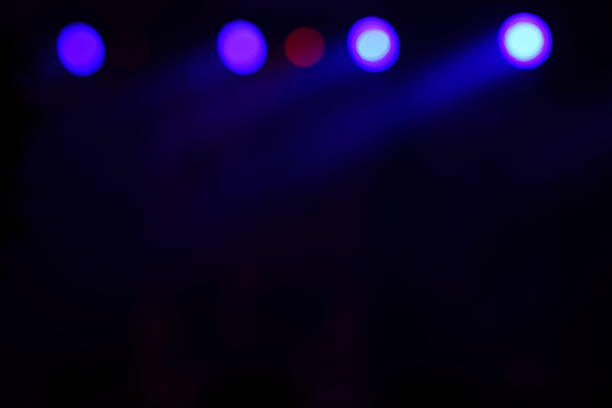 istock Defocused entertainment concert lighting on stage 638476324