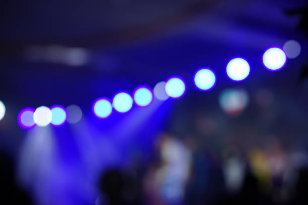 istock Defocused entertainment concert lighting on stage 638478070