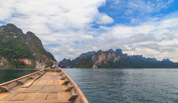 istock Lake Khao Sok rock 638479670