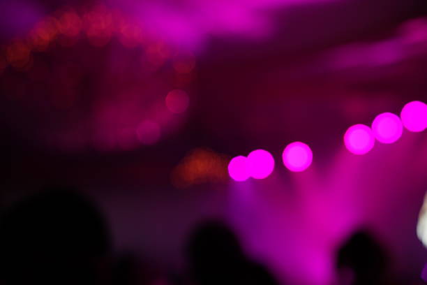 istock Defocused entertainment concert lighting on stage 638480512