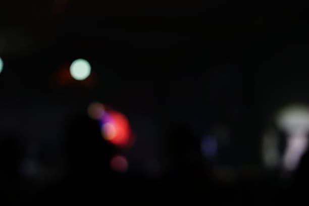 istock Defocused entertainment concert lighting on stage 638481004