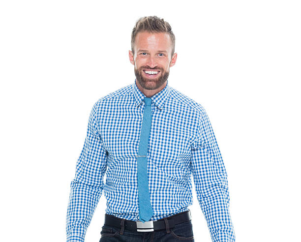 istock Smiling businessman looking at camera 638482498