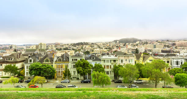 istock Urban architecture with skyline in San Francisco 638487620