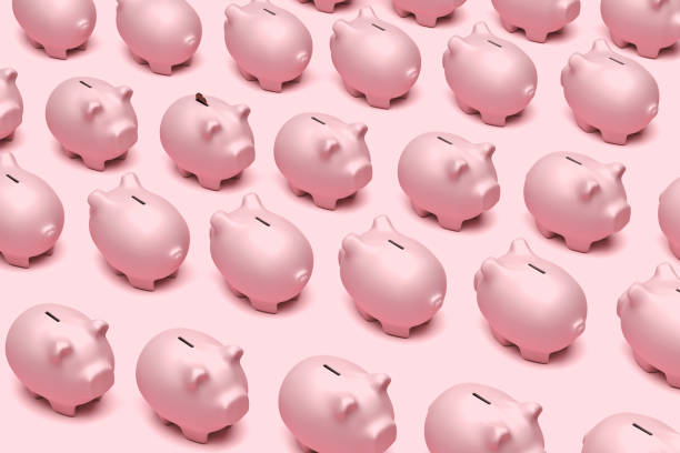 istock Piggy banks penny 638488272
