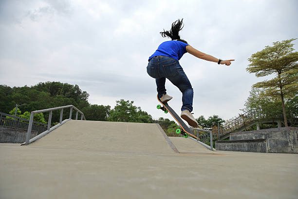 istock young skateboarder skateboarding at skatepark 638490098