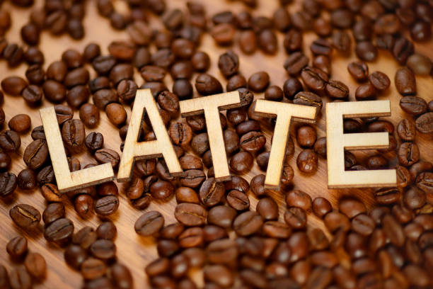 istock Wooden word Latte 638490756