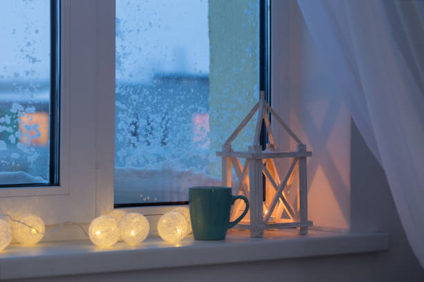 istock winter decor with candles and garland 638491786