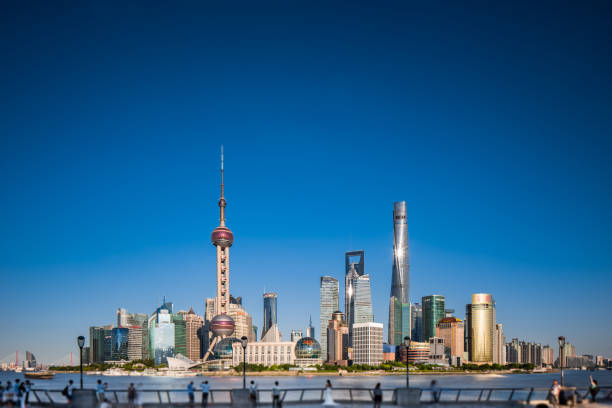 istock Panoramic skyline of Shanghai 638495634