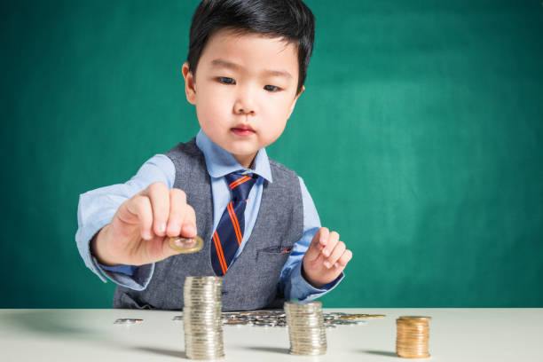 istock Young Boy Businessman's Sales 638495786
