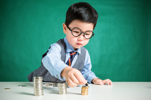 istock Young Boy Businessman's Sales 638495854