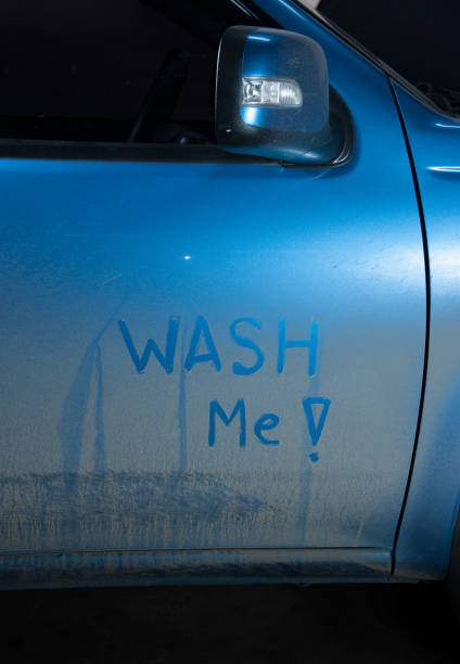 istock Wash me - dirty car 638497428