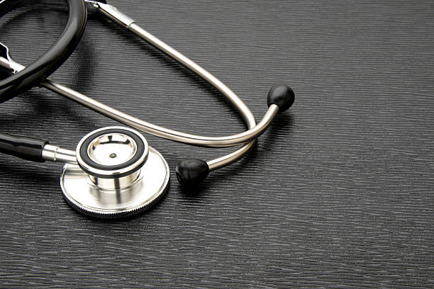 istock Medical concept, stethoscope with no person 638500536