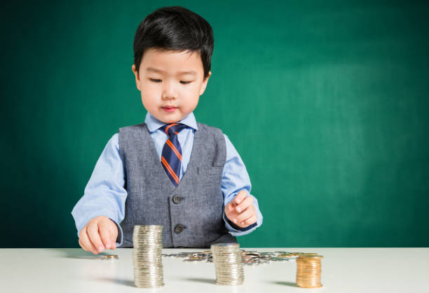 istock Young Boy Businessman's Sales 638501894