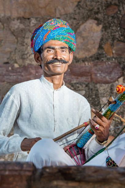 istock Traditional musician  from Rajasthan, India 638506814