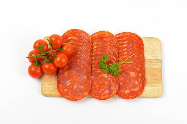 istock chorizo salami and cherry tomatoes 638508770