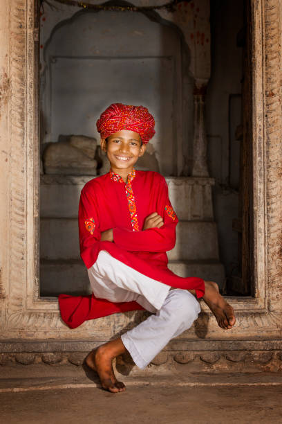 istock young boy in traditional clothing, Rajasthan, India 638509492