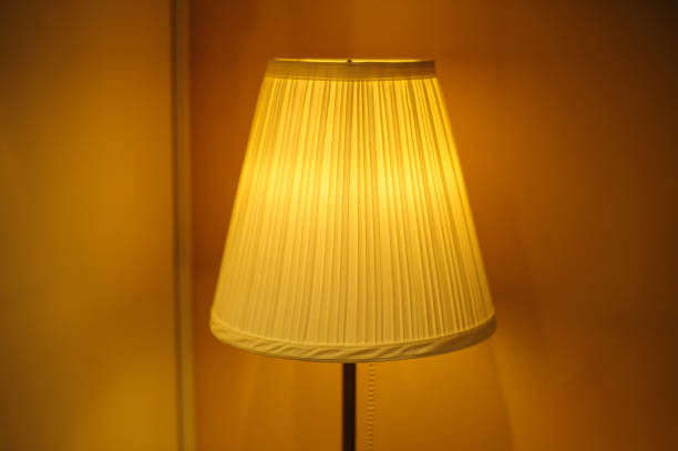 istock beautiful Lampshade in bedroom 638511184