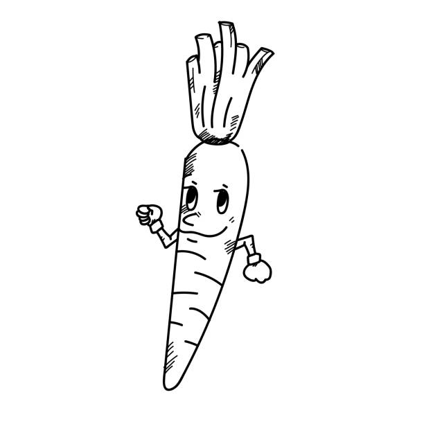 Freehand Drawing Cartoon Character Carrot Stock Photo - Download Image Now - Carrot, Clip Art, Cooking - iStock Freehand Drawing Cartoon Character Carrot Stock Photo - Download Image Now - Carrot, Clip Art, Cooking - iStock