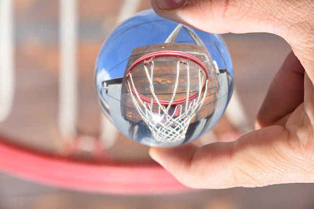 basket ball and Crystal ball