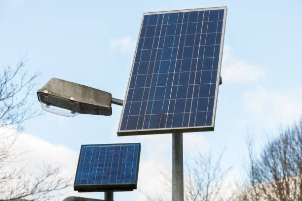 istock solar panels against a blue sky 638517310