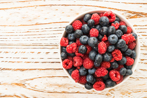 istock Blueberry and Rasberry fruit 638520706