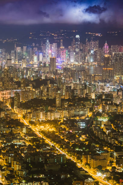 istock Hong Kong cityscape at night 638521274