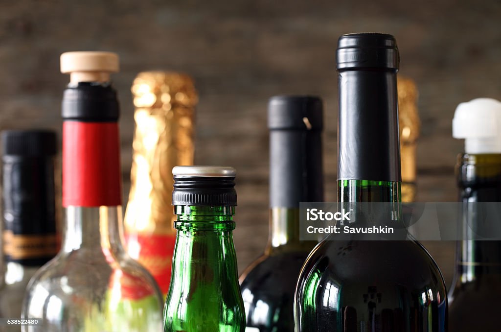 Glass bottle - Royalty-free Alcohol Stockfoto