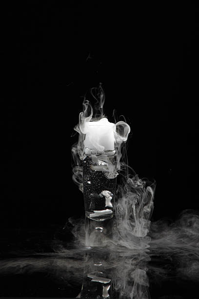 istock drink in glass with the effect of dry ice 638522580