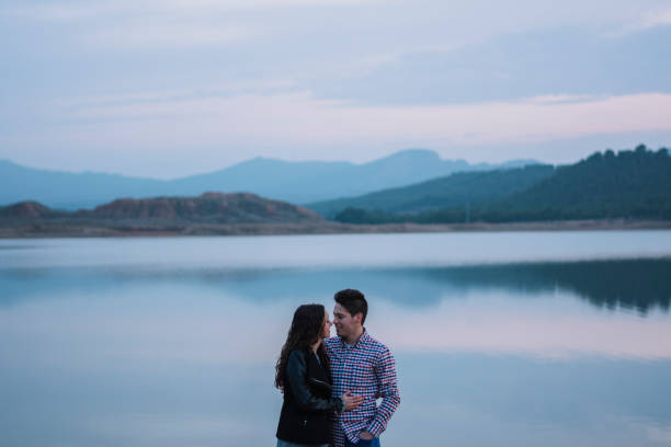 istock Young couple looking at each other 638526182