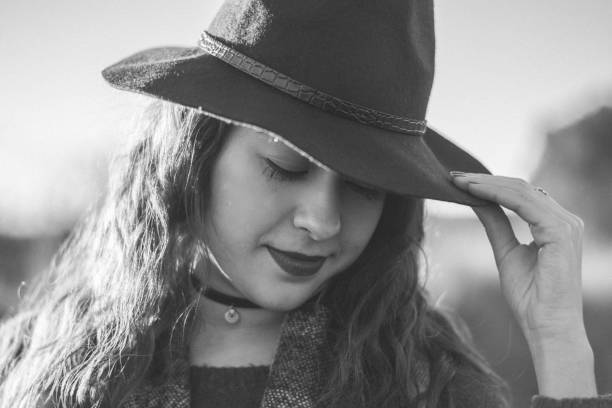 istock Young woman with a hat 638537762