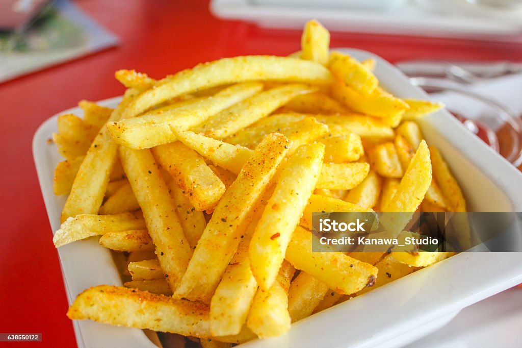 Deep fried french fries French Fries Stock Photo