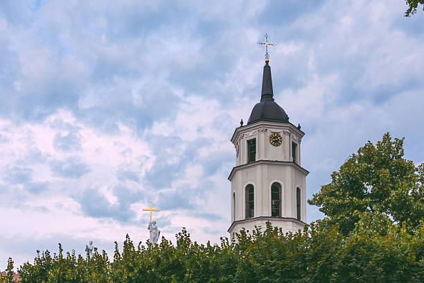 istock Bell tower of the Vilnius Cathedral 638550458