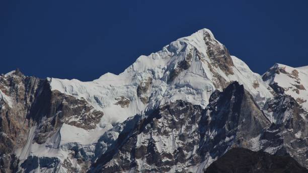 istock Glacier covered mountain in Nepal 638552260