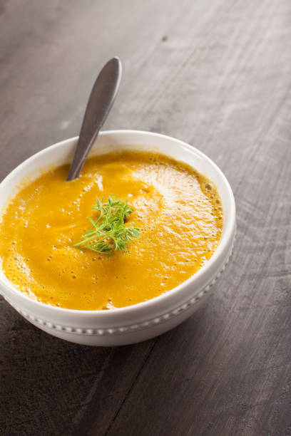 istock Spiced Pumpkin Soup close up 638554056