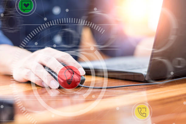 istock businessman hand working with new modern computer and business s 638554638