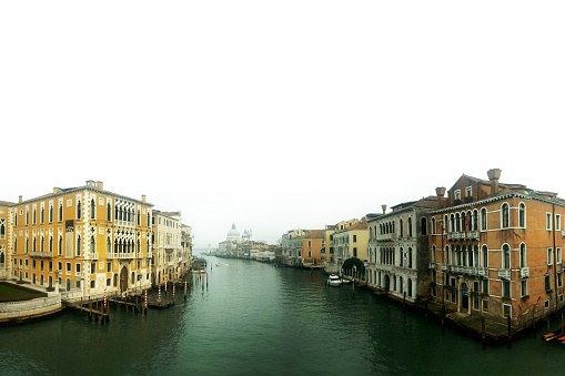 View of the Grand Canal in Venice - Italy