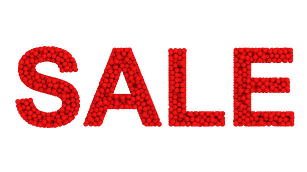 istock SALE Sign Red Balls Isolated 638556604