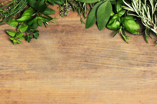 istock herbs on wooden background 638567650