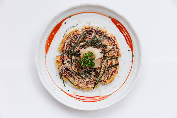 istock Okonomiyaki Sereved with Prickled Ginger. 638570416