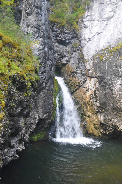 istock Waterfall in the national Park Yugyd VA. 638577914
