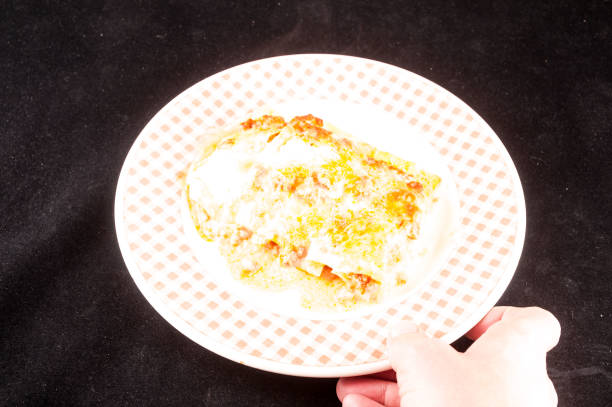 Lasagna lunch plate