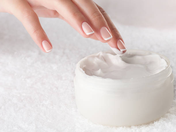 istock Woman applying cream 638581312