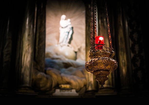 istock Candle holder church of St Sulpice 638582100