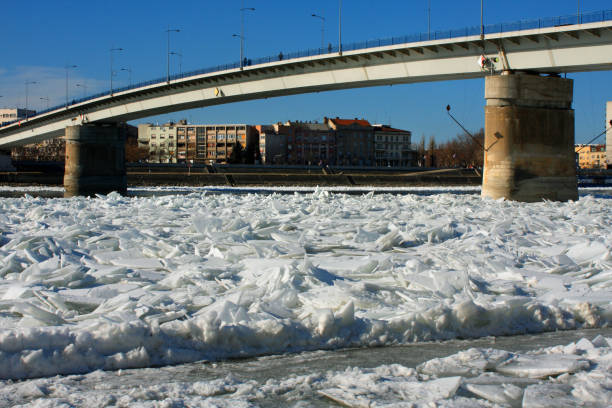 istock Frozen Danube in Novi Sad, Serbia 638582976