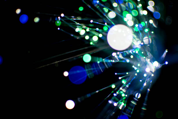 istock Colorful bokeh light celebrate at night, defocus light abstract background. 638584128