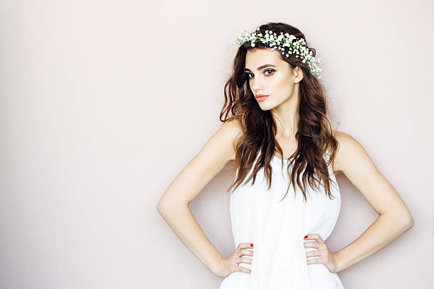 istock Studio shot of young beautiful woman 638592848
